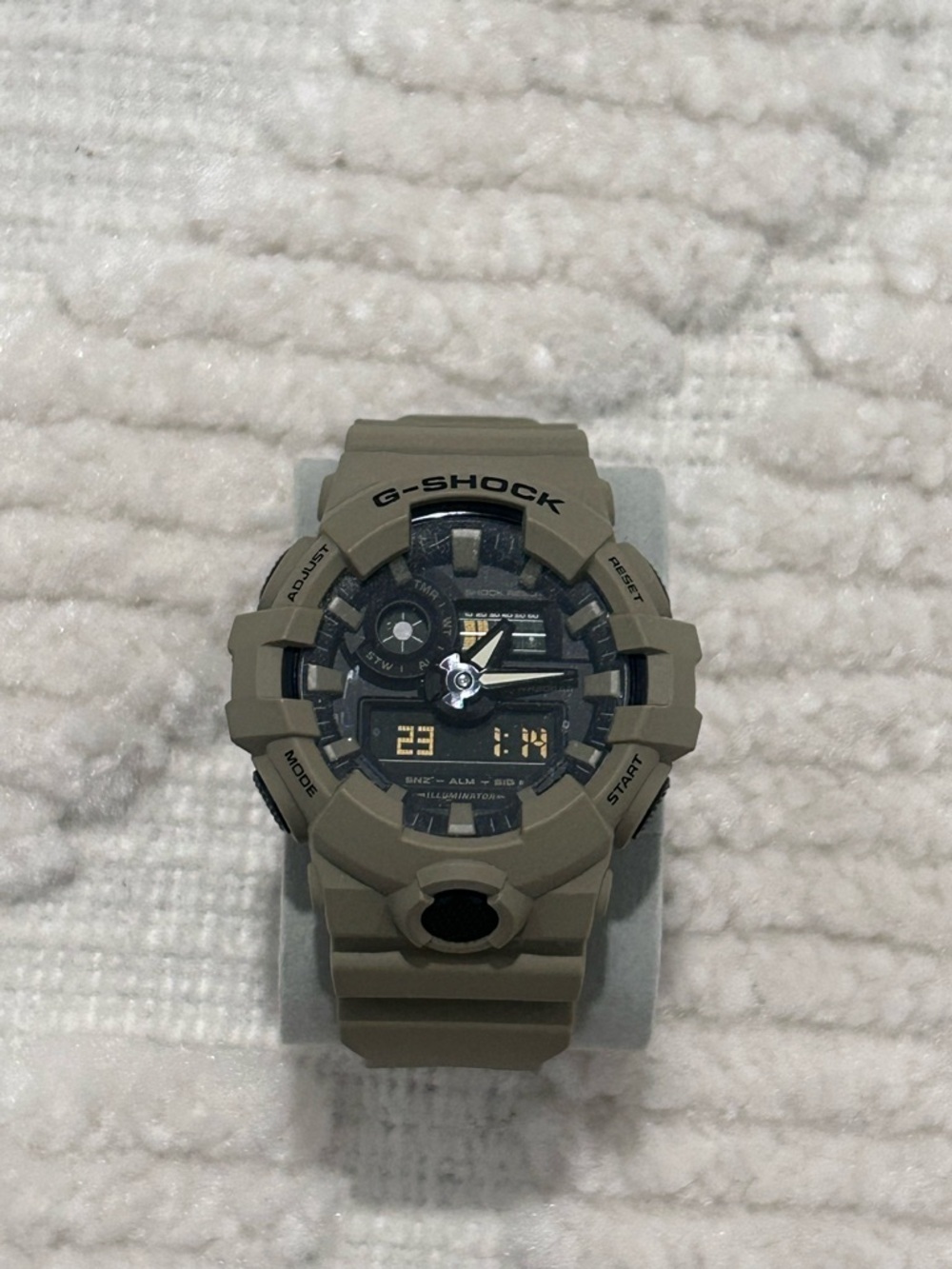 G-Shock Men's Watch Olive Green Digital-Analog